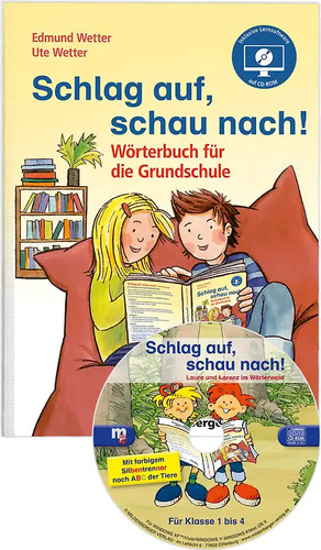 Schlag auf schau nach - auf,, nach!
