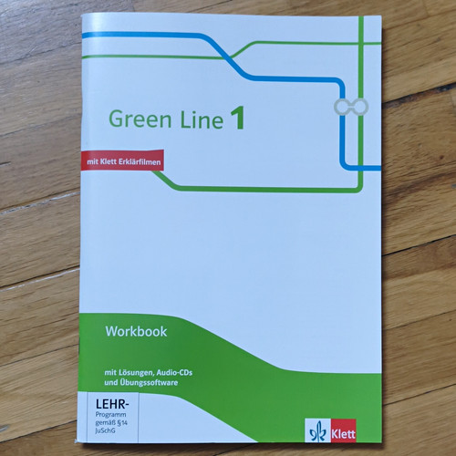 Klett green line workbook - green, 1