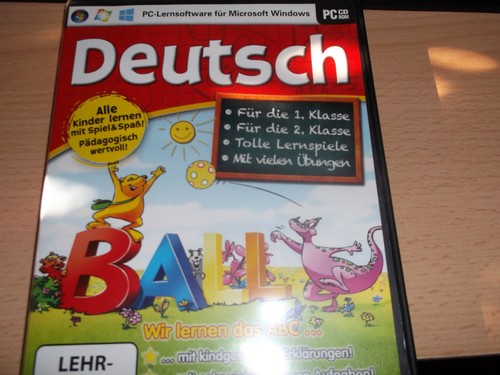Lernsoftware rom deutsch - pc-lernsoftware, cd-rom