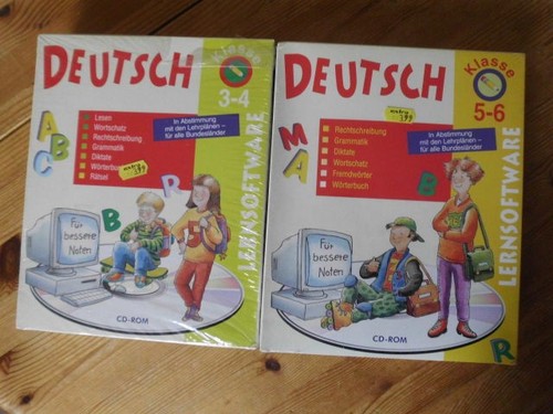 4x*Lernsoftware*CD-Rom*Deutsch